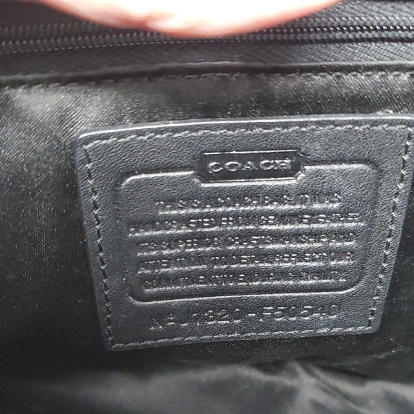 Coach Black Patent Leather Tote - Picture 11 of 13